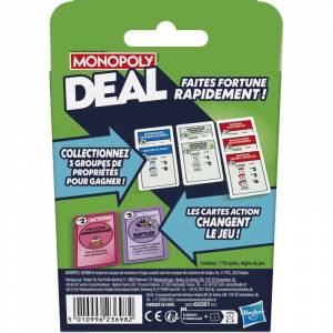 JEUX DE SOCIETE MONOPOLY DEAL - EDITION 2024