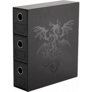 DRAGON SHIELD : FORTRESS CARD DRAWERS BLACK