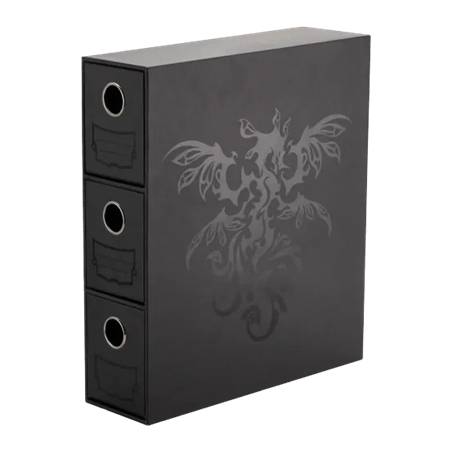 DRAGON SHIELD : FORTRESS CARD DRAWERS BLACK