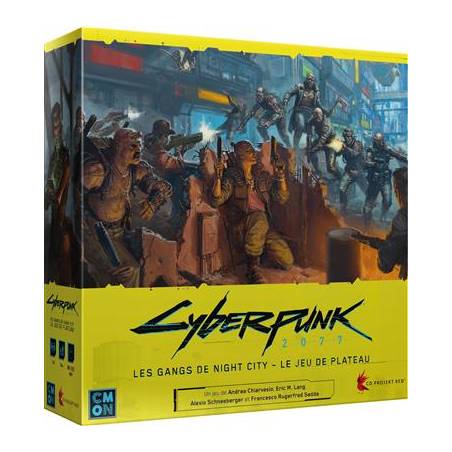 CYBER PUNK 2077 : GANGS OF NIGHT CITYJEUX DE SOCIETE Incarnez des c...