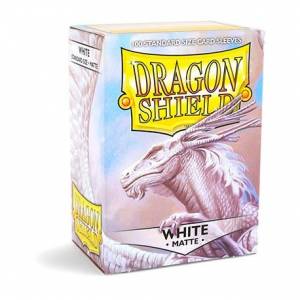 DRAGON SHIELD WHITE MATE