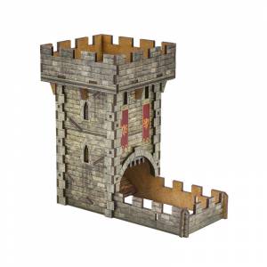 DICE TOWER MEDIEVAL COLOREE