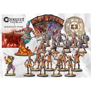 CONQUEST FIRST BLOOD SORCERER KINGS WARBANDJEUX DE FIGURINES CONQUE...