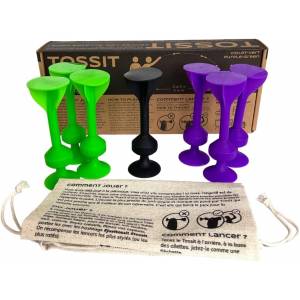 TOSSIT : VIOLET-VERTJEUX D'AMBIANCE TOSSIT est un jeu d'adresse qui...