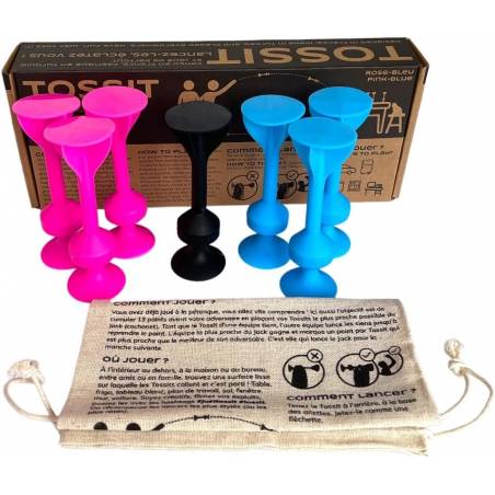 JEUX D'AMBIANCE TOSSIT : ROSE-BLEU