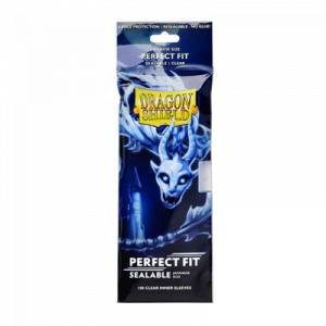 YU-GI-OH DRAGON SHIELD PERFECT FIT SLEEVES SEALABLE JAPANESE SIZE