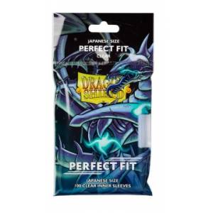 DRAGON SHIELD PERFECT FIT SLEEVES JAPANESE SIZE (100)PROTEGES CARTE...