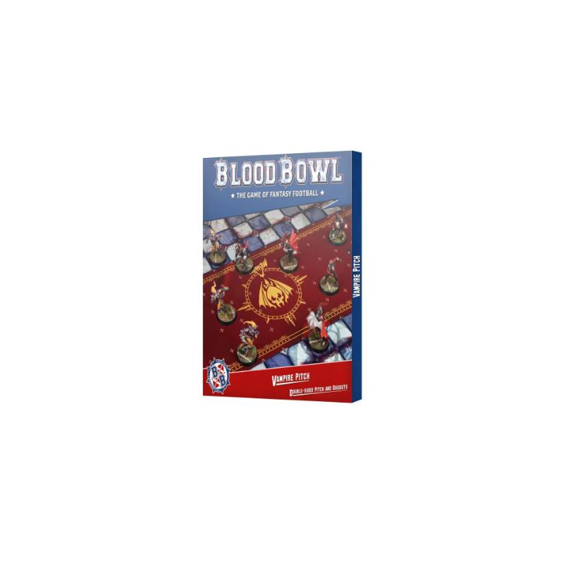 BLOOD BOWL VAMPIRE COUNTS TEAM PITCH & DUGOUTS BLOOD BOWL VAMPIRE COUNTS TEAM PITCH & DUGOUTS