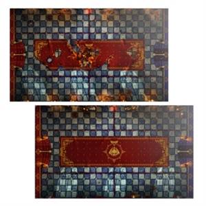 BLOOD BOWL VAMPIRE COUNTS TEAM PITCH & DUGOUTS