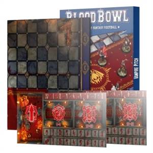 BLOOD BOWL VAMPIRE COUNTS TEAM PITCH & DUGOUTS