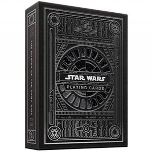 BICYCLE THEORY 11 - STAR WARS SILVER - DARK JEUX DE CARTES Jeu de 5...