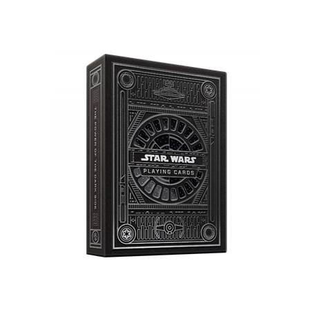 BICYCLE THEORY 11 - STAR WARS SILVER - DARK JEUX DE CARTES Jeu de 5...