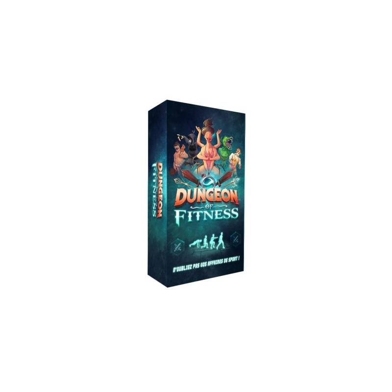 DUNGEON OF FITNESSJEUX DE SOCIETE JEU DE CARTES SPORTIF