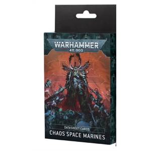 WARHAMMER 40K : CHAOS SPACE MARINE - CARTES TECHNIQUESJEUX DE FIGUR...