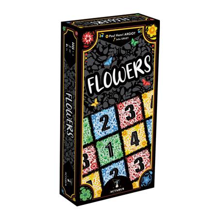 FLOWERS JEUX DE SOCIETE Un jeu rapide à apprendre, mais pas évident...