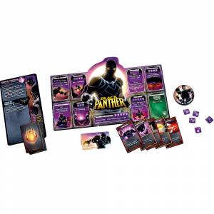 DICE THRONE MARVEL - BLACK PANTHER/CPT MARVEL/BLACK WIDOW/STRANGEEN...