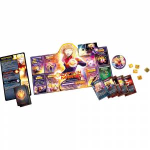DICE THRONE MARVEL - BLACK PANTHER/CPT MARVEL/BLACK WIDOW/STRANGEEN...