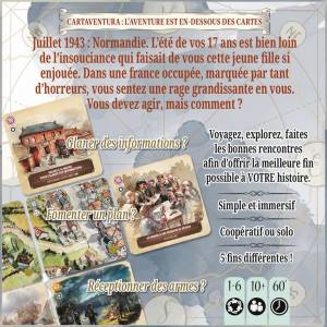 JEUX DE SOCIETE CARTAVENTURA : RESISTANCE