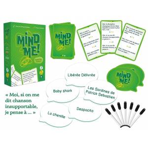 MIND MEJEUX DE SOCIETE Découvre Mind Me, le jeu d'ambiance super si...