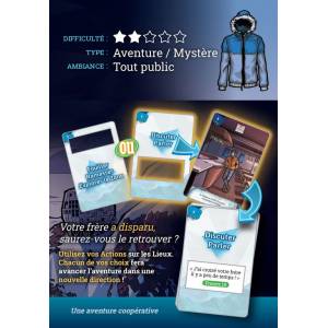 JEUX DE SOCIETE BACKSTORIES : SEULE SOUS LA GLACE