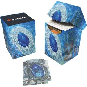 ACCESSOIRES MTG : MODERN HORIZONS 3 : 100+ DECK BOX BLUE