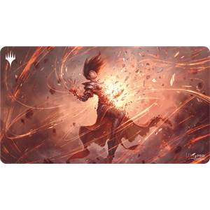 MTG : MODERN HORIZONS 3 PLAYMAT RED-2ACCESSOIRES Playmat MH3