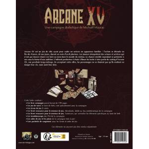 ARCANE XV (JEU CAMPAGNE)JEUX DE RÔLES Jouez avec le Diable, dans to...