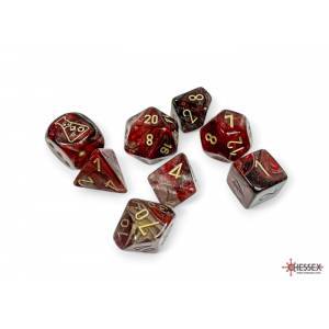 LAB DICE SET DE 7+1 DES COSMOS/OR