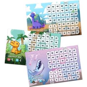 HAPPY LITTLE DINOSAURS : HAZARDS AHEADJEUX DE SOCIETE Dangers Droit...