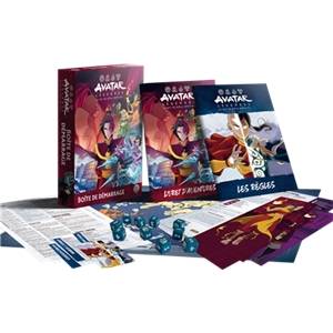 AVATAR LEGENDES : BOITE DE DEMARRAGEJEUX DE RÔLES La Boîte de démar...