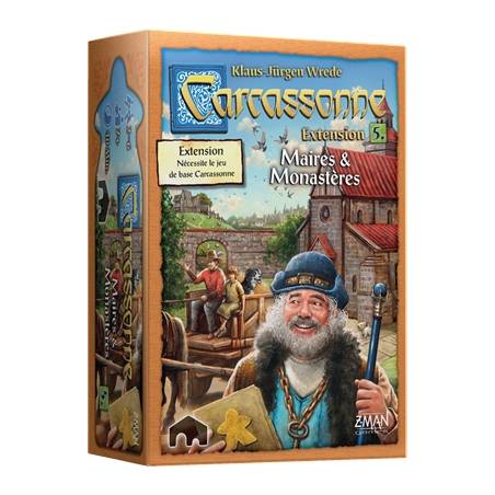 CARCASSONNE : MAIRES & MONASTÈRESEN FAMILLE Cette extension au jeu ...