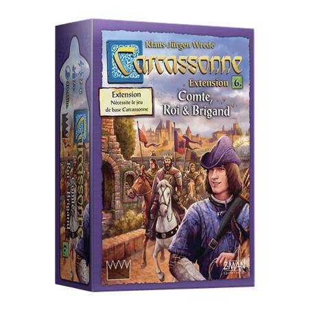 CARCASSONNE : COMTE, ROI ET BRIGANDEN FAMILLE Cette extension de Ca...