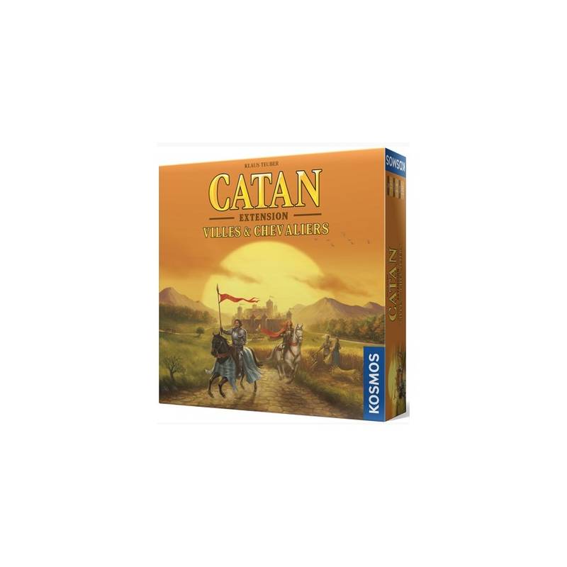 JEUX DE SOCIETE CATAN EXTENSION VILLES ET CHEVALIERS