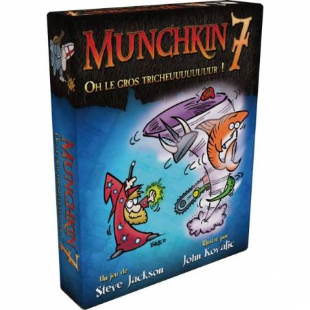 MUNCHKIN 7 : OH LE GROS TRICHEUUUUUUUUR !EN FAMILLE