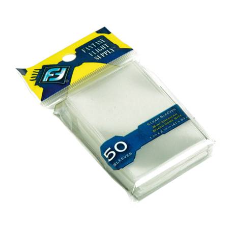 Sachet de 50 protčge-cartes transparents Mini-US (41x63 mm)