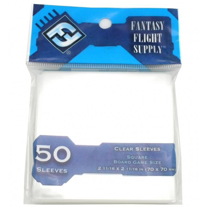 50 PROTEGES-CARTES TRANSPARENT CARRE (70x70 MM)PROTEGES CARTES 50 PROTEGES-CARTES TRANSPARENT CARRE (70x70 MM)PROTEGES CARTES