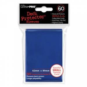 60 PROTEGES CARTES BLEU - Format JPPROTEGES CARTES