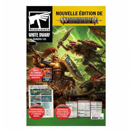 WHITE DWARF 502JEUX DE FIGURINES Rempli d'articles, d'inspiration, ...