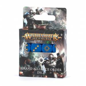 WARHAMMER AGE OF SIGMAR : SET DE DES GRAND ALLIANCE ORDERWARHAMMER ...