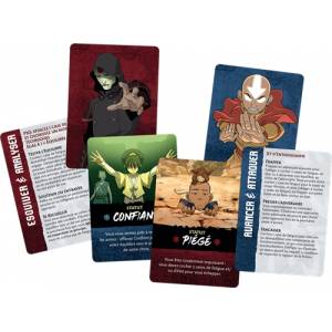 AVATAR LEGENDES - DECK DE CARTESJEUX DE RÔLES Les cartes d'aide pou...