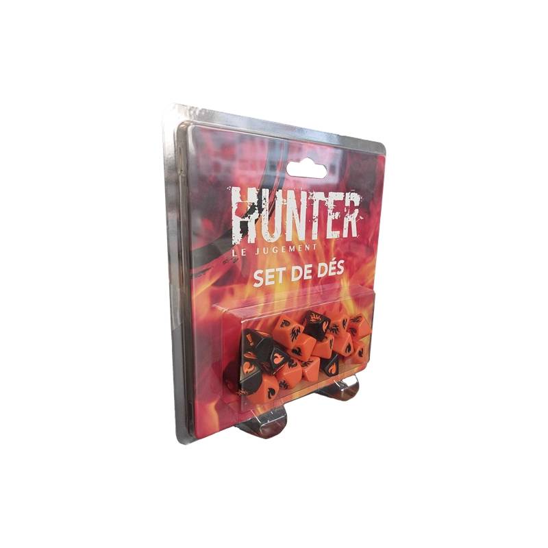 HUNTER: SET DE DESACCESSOIRES Set de des pour chasser les créatures... HUNTER: SET DE DESACCESSOIRES Set de des pour chasser les créatures...