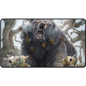 MTG : BLOOMBURROW BLACK STITCHED PLAYMAT ART 2