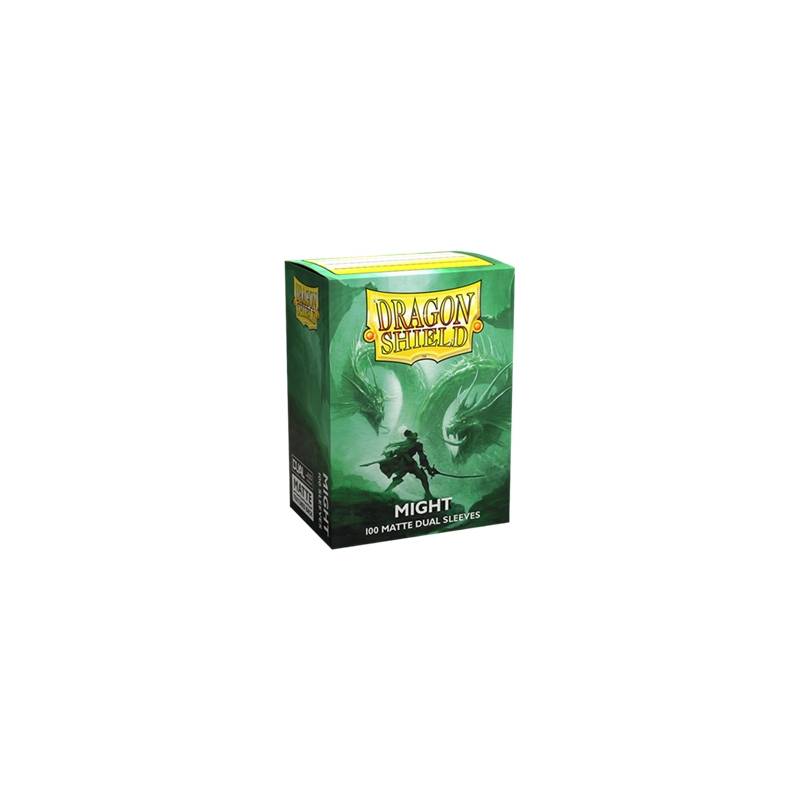 DRAGON SHIELD DUAL MATTE - MIGHT (100)ACCESSOIRES 100 SLEEVES FORMA... DRAGON SHIELD DUAL MATTE - MIGHT (100)ACCESSOIRES 100 SLEEVES FORMA...