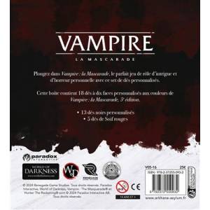 VAMPIRE : SET DE DES