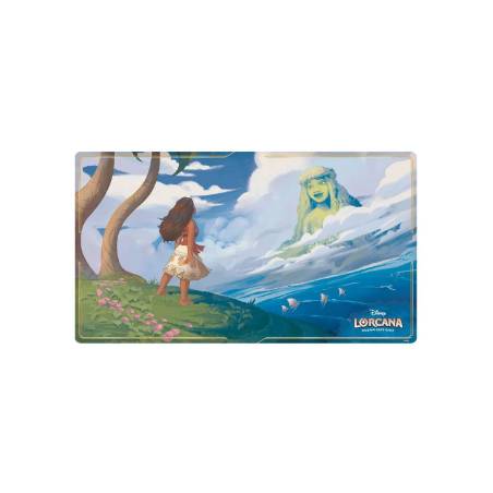 JEUX DE CARTES A COLLECTIONNER LORCANA - PLAYMAT VAIANA