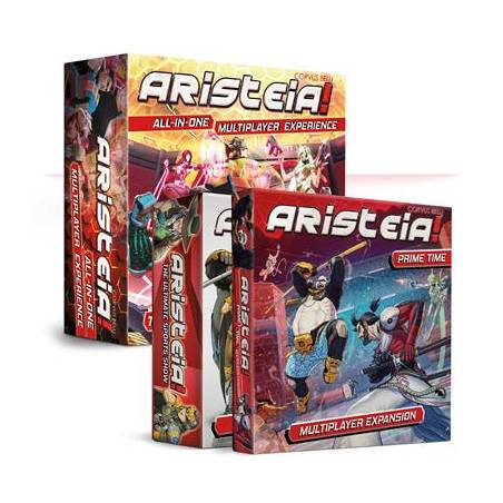 JEUX DE SOCIETE ARISTEIA! ALL-IN-ONE CORE WITH PRIME TIME BUNDLE - EN
