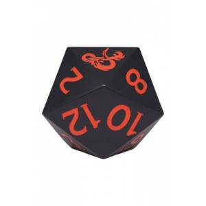 D&D TIRELIRE D20ACCESSOIRES Tirelire en PVC sous licence officielle.