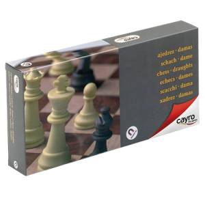JEUX DE SOCIETE ÉCHECS ET DAMES MAGNÉTIQUES CAYRO