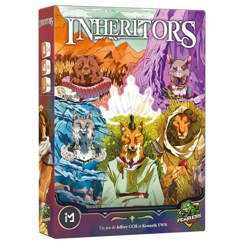 INHERITORSJEUX DE SOCIETE Gagnez un maximum d'influence auprès des ... INHERITORSJEUX DE SOCIETE Gagnez un maximum d'influence auprès des ...