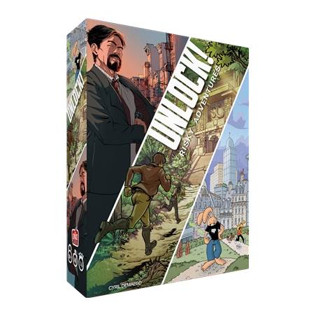 JEUX DE SOCIETE UNLOCK RISKY ADVENTURES
